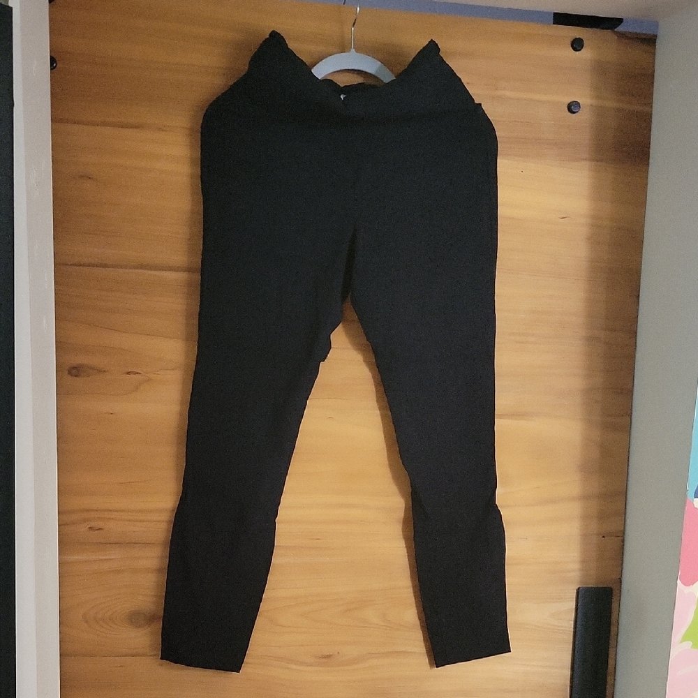 Motherhood Black Bounceback Collection Black Slacks